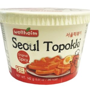SEOUL TOPOKKI ORIGINAL SPICY "WELLHEIM" 142G