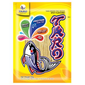 FISH SNACK SPICY FLAVOUR "TARO" 52G