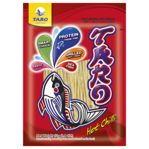 FISH SNACK HOT CHILLI FLAVOUR "TARO" 52G