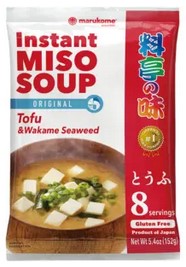 INSTANT MISO SOUP TOFU 8P "MARUKOME" 152G