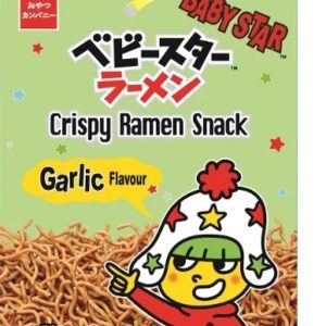 BABYSTAR CRISPY RAMEN SNACK GARLIC "OYATSU" 70G