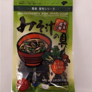 MISOSHIRU NO GU SHIITAKE KONBUIRI "SANKO SANGYO" 23G
