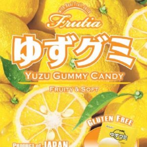 FRUTIA YUZU GUMMY CANDY "KASUGAI" 102G