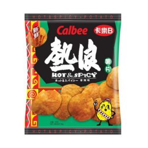 POTATO CHIPS HOT & SPICY "CALBEE" 55G