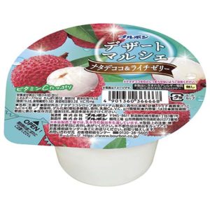 DESSERT MARCHE NATA DE COCO &LICHI JELLY "BOURBON" 142G