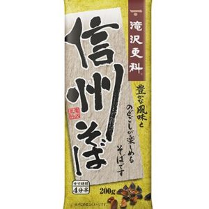 TAKIZAWA SARASHINA SHINSHU SOBA "NISSHIN" 200G