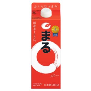 SAKE PACK MARU SLIM 13.5% "HAKUTSURU" 500ML