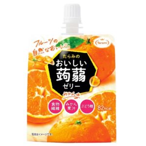 OISHII KONJAC JELLY MIKAN POUCH "TARAMI" 150G