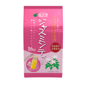 JASMINE TEA SANKAKU TEA BAG 16P "KUNITARO" 48G