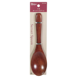 NATURE MOKUSEI SERVER SPOON "PEARL" 210X45MM
