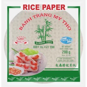 RICE PAPER ROUND 22CM "BAMBOOTREE" 200G