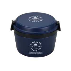 HOMELABEL DONBURI LUNCH JAR 1060 NAVY "PEARL" 0.54+0.34L
