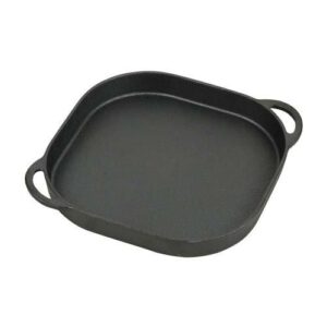 SPROUT IRON CASTING GRILL PLATE FLAT "PEARL" 24X24CM