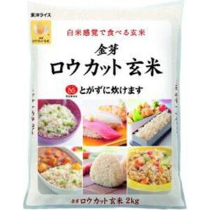KINMEMAI BROWN RICE RO CUT GENMAI "TOYO" 2KG