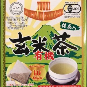 YUKI MATCHA IRI GENMAICHA TEABAGS 10P "SOUAN" 30G