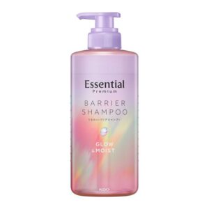 ESSENTIAL PREM.BARRIER SHAMPOO GLOW&MOIST PUMP "KAO" 450ML