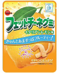 FETTUCCINE GUMMI ITALIAN LEMON "BOURBON" 50G