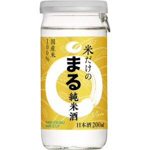 SAKE CUP KOMEDAKE MARU JUN. 13.9% "HAKUTSURU" 200ML