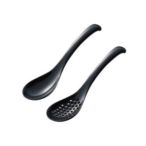 RENGE SPOON SET SHO BLACK "AKEBONO" 43X176X27MM