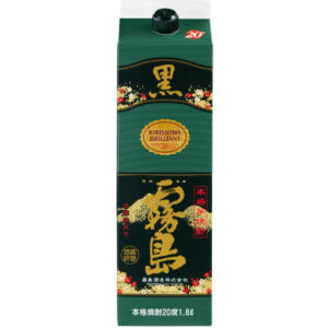 KURO KIRISHIMA CHUPACK IMO SHOCHU 20%"KIRISHIMA"1.8L