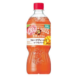 CRAFT BOSS FRUITS TEA ADE PEACH&MANGO "SUNTORY" 600ML
