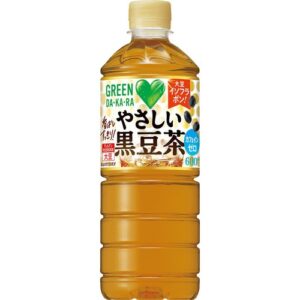 GREEN DA KA RA YASASHII KURO MAME CHA "SUNTORY" 600ML