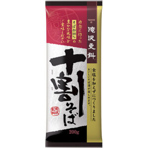 TAKIZAWA SARASHINA JYUWARI SOBA "NISSIN" 200G