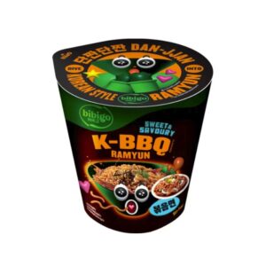 KOREAN RAMYUN K-BBQ SWEET&SAVOURY CUP "BIBIGO" 98G