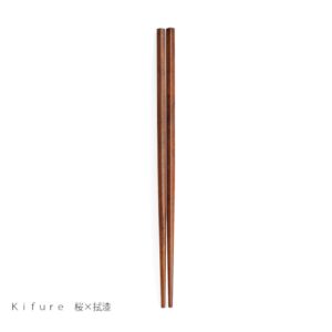 KIFURE HASHI FUKI URUSHI SAKURA „KANORYU“ 22 cm