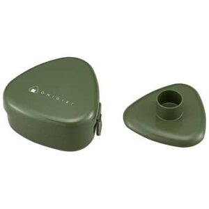 BAKUDAN ONIGIRI CASE KAKI 290ML "OSK" LS-20 10.9X10.6X5.6CM