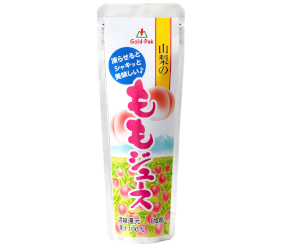 YAMANASHI NO MOMO JUICE POUCH "GOLDPAK" 80G