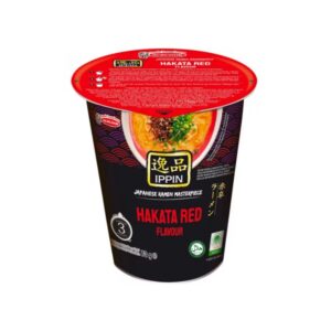 IPPIN HAKATA RED SPICY RAMEN CUP "ACECOOK" 73G