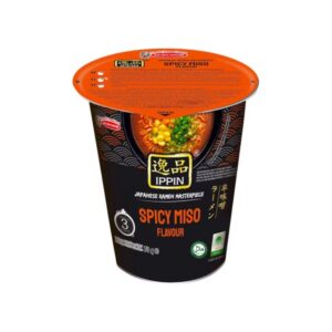 IPPIN SPICY MISO RAMEN CUP "ACECOOK" 73G